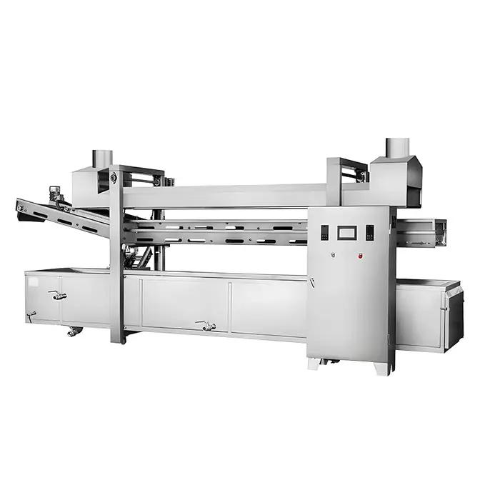 FOODLINE Friteuse industrielle personnalisée avec contrôle PLC et recettes prédéfinies pour différen