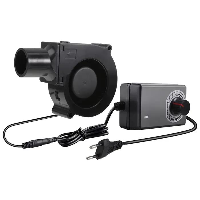 Ventilateur de barbecue de 220V, petit moteur à souffle avec collecte d'air, vitesse réglable, outil