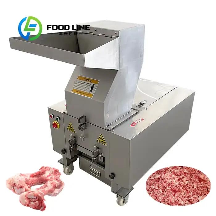 Broyeur d'os pour animaux, broyeur d'os de poulet/porc/bœuf, broyeur de poudre, machines de traiteme