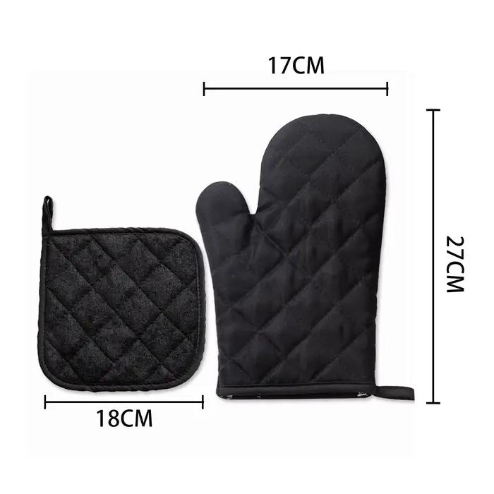 Gants en polyester pour four à micro-ondes, mitaines, degré haute température, outils de cuisson de 