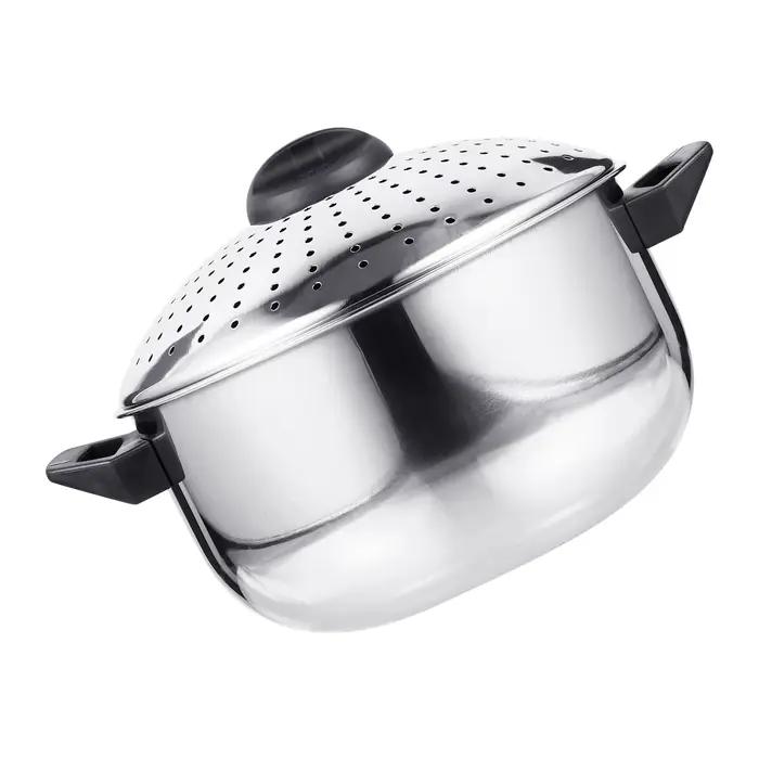 Marmite de cuisson de nouilles en acier inoxydable 3L, cuiseur rapide pour Ramen, Spaghetti, pâtes, 