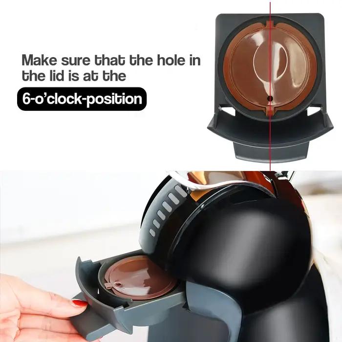 ICafilas – dosettes de café réutilisables, pour Dolce Gusto, filtres rechargeables, Crema, expresso,