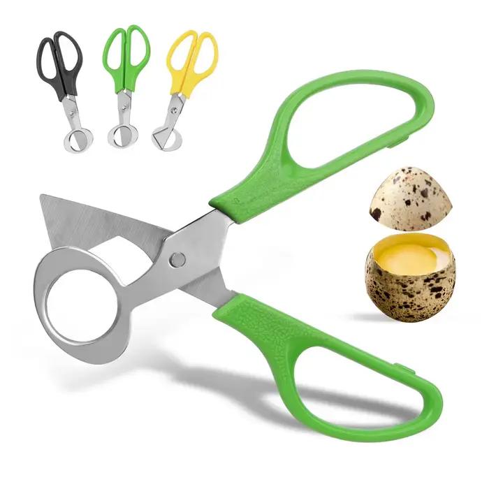 HILIFE-Outils de cuisine multifonctions durables, lame en acier inoxydable, ciseaux à coquille d'œuf