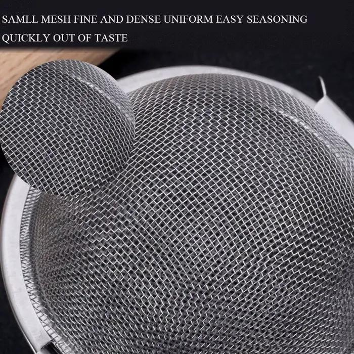 JOKitchen-Infuseur à épices en acier inoxydable, maille fine, filtre à thé, passoire à herbes, assai