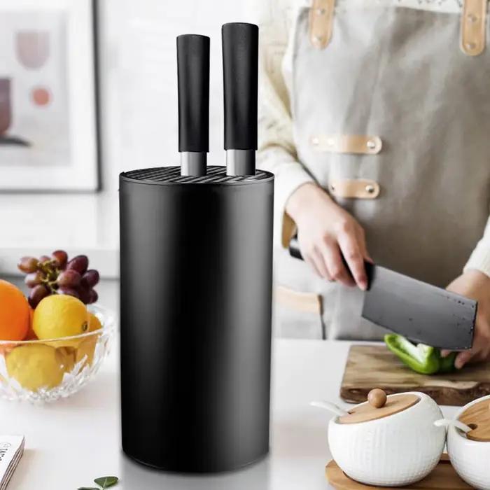 Support de couteau de 8.8 pouces, pour Chef de cuisine, couteau en céramique inséré, bloc de couteau