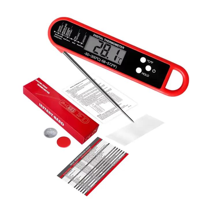 Thermomètre à viande étanche pour la cuisson, numérique pour cuisiner les aliments, lecture rapide d