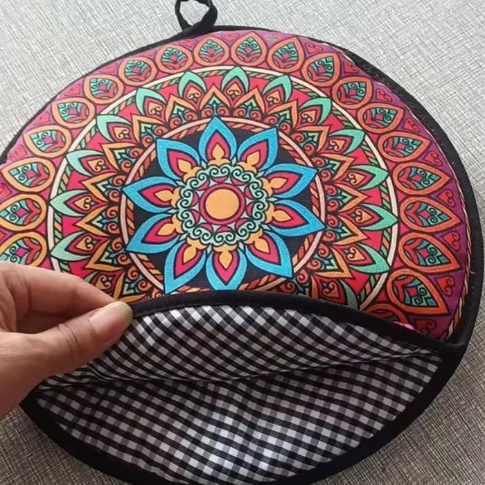 Pochette chauffante pour tortillas, compatible micro-ondes, 12 pouces, isolée, réutilisable, pour ga