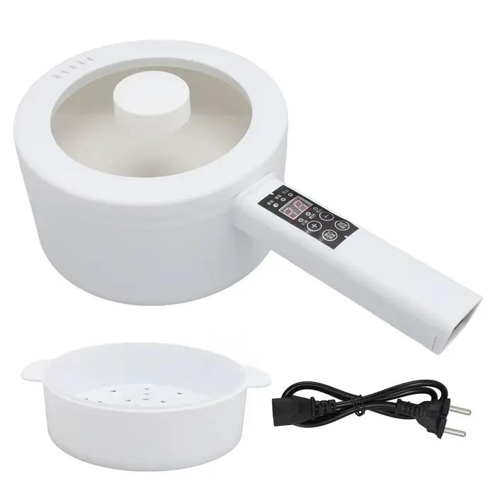 Casserole électrique multifonction 1,8 L, pot à ramen, poêle électrique, marmite électrique, cuiseur