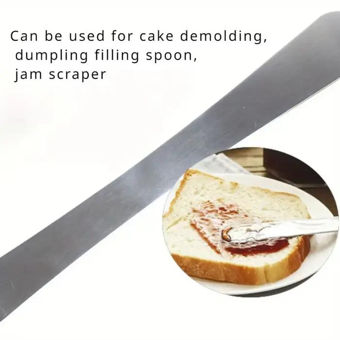 Ensemble d'ustensiles de pâtisserie 1 pièce - Spatule en acier inoxydable