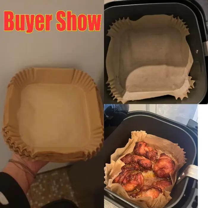 Papier pour friteuse à air