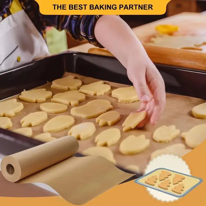 Feuilles de cuisson en papier parchemin pour four, grill, air fryer, steaming, pain et biscuits occassions spéciales cuisine durable et sans soucis