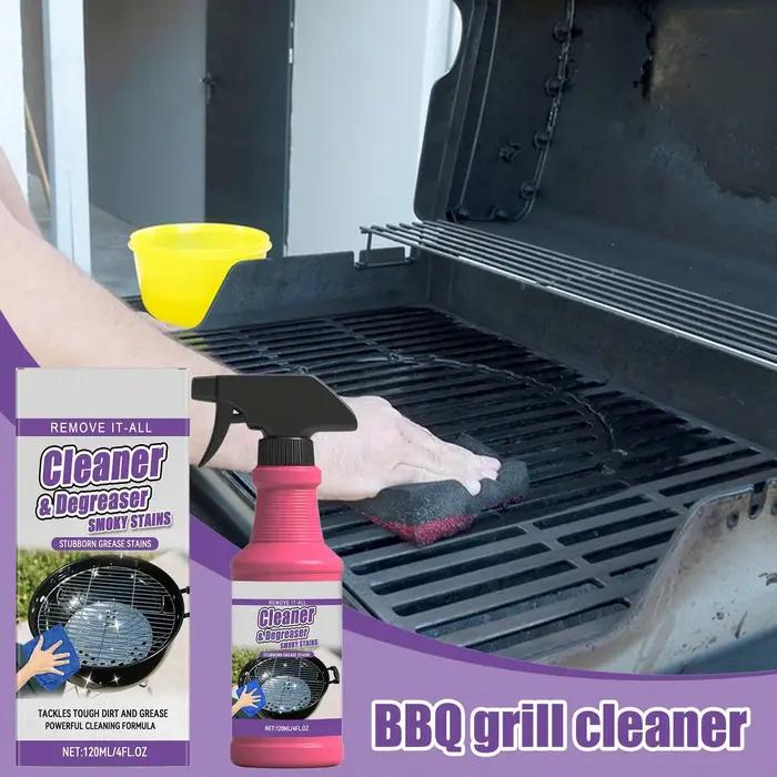 Dégraissant pour grilles de barbecue extérieures 120ml – Nettoyant puissant pour fours