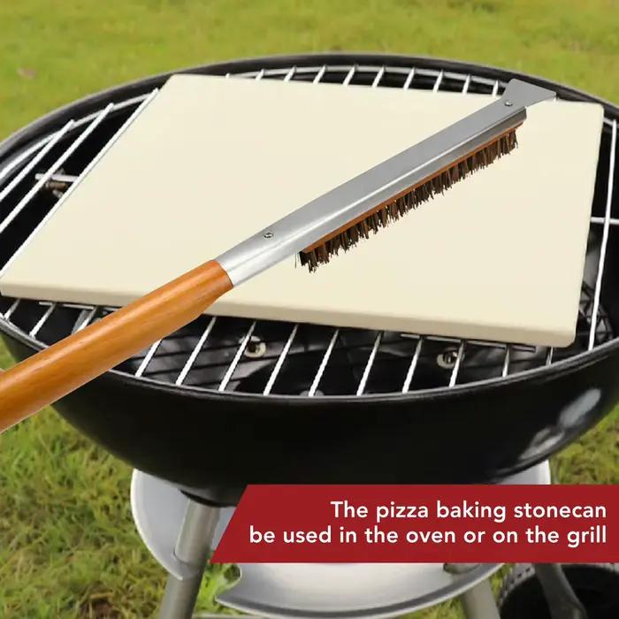 Pierre à Pizza rectangulaire pour gril
