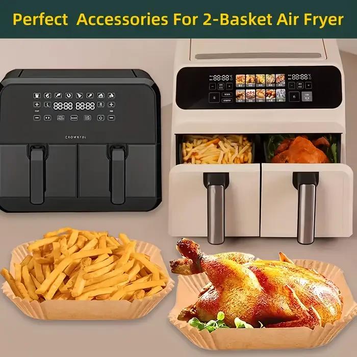 Doublures rectangulaires pour friteuse à Air