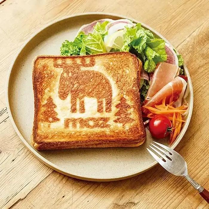 Poêle à Sandwich Double face antiadhésive pliable