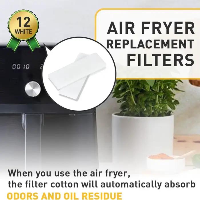 Filtres de friteuse à air Vortex instantané Plus 12 pièces pour éliminer les odeurs de cuisson et améliorer l'expérience culinaire chez soi