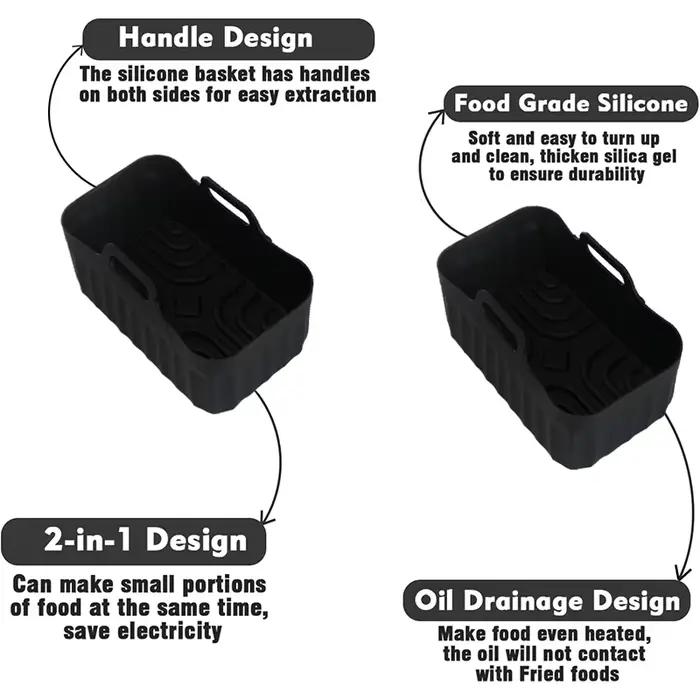 Moule en Silicone pour friteuse à Air chaude