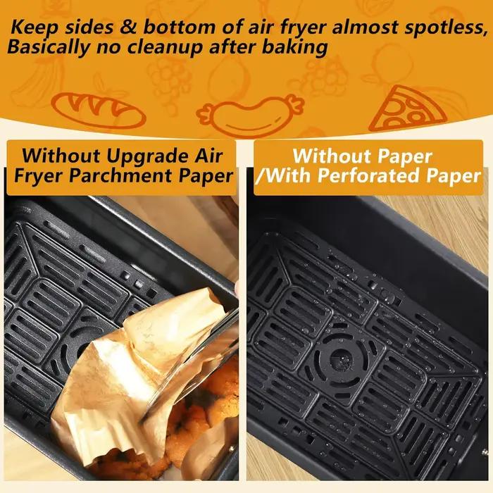 Papier de friteuse à Air chaud pour Ninja Double pile XL