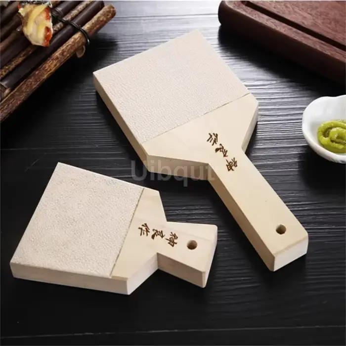 Broyeur de citron et de moutarde de style japonais, magasin de sushi, plaque de meulage, gadgets d'outils de boue vidéo, peau de requin