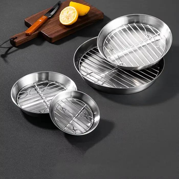 Plateau de cuisson en acier inoxydable 304 pour friteuse à air