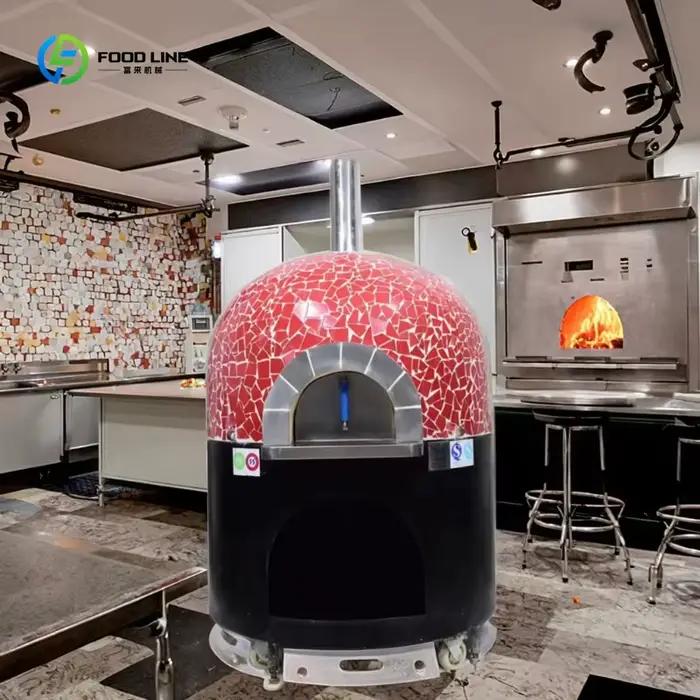 Four à Pizza Électrique en Acier Inoxydable pour Cuisines Professionnelles Usage Commercial Boulangerie Restauration