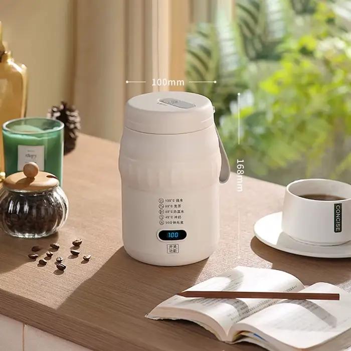 2025 nouveau 500ml intelligent multifonctionnel cuiseur électrique LCD affichage de la température bouilloire