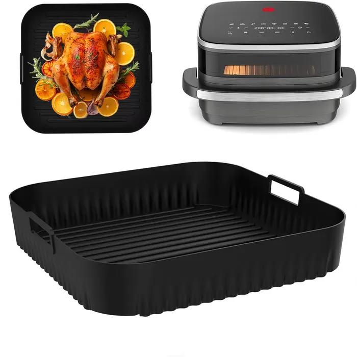 Moule en Silicone pour Friteuse à Air Moulinex Easy Fry XL Plateau Facile à Nettoyer Pour Gratins et Légumes Occasions Spéciales Cuisine Écologique