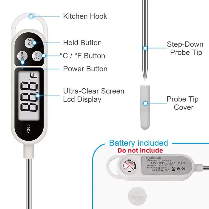 Thermomètre alimentaire TP300