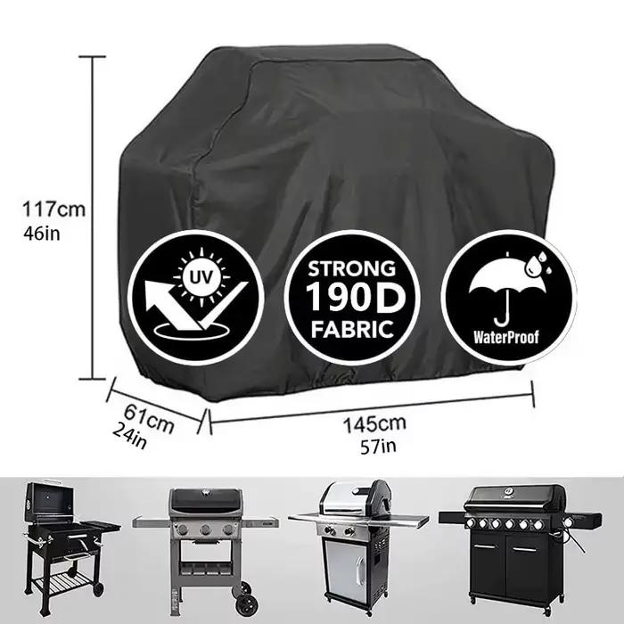Housse de protection UV pour barbecue à gaz