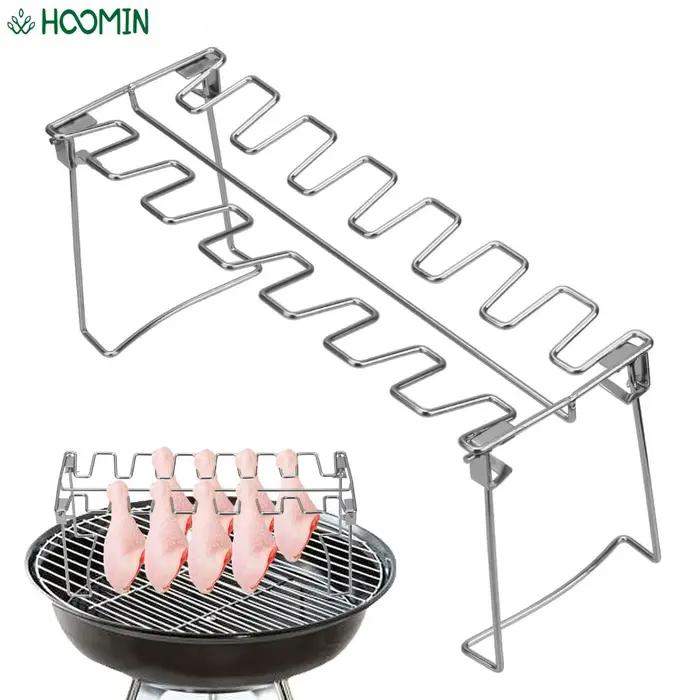 Barbecue boeuf poulet aile jambe gril