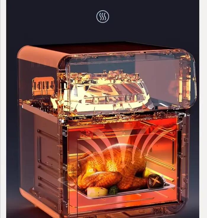 Friteuse à air chaud Amoi 220V 15L grande capacité sans huile