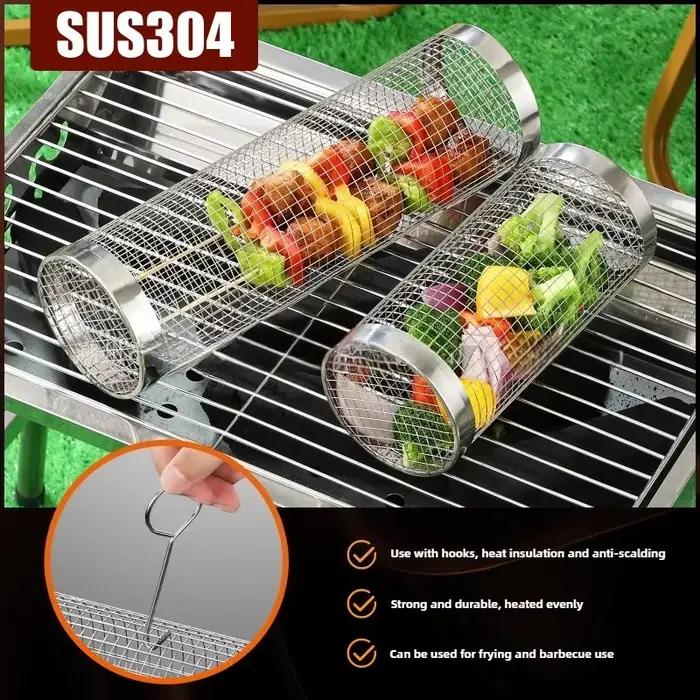 Panier de cuisson rotatif pour légumes