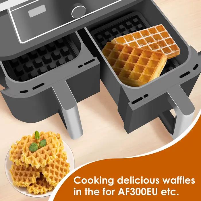 Moule à gaufres en Silicone pour Ninja AF451EU AF400EU AF300EU SL400EU AF500DE et autres friteuses à Air gaufrier