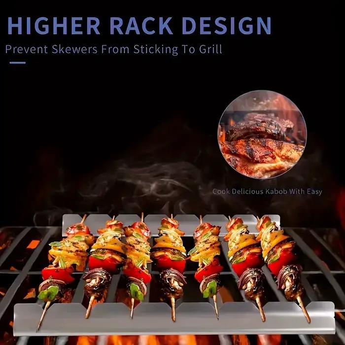 Supports de brochettes universels adaptés au Barbecue