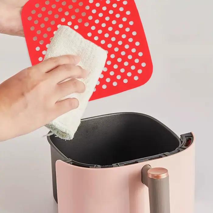 Polymères de doublure en silicone pour friteuse à air