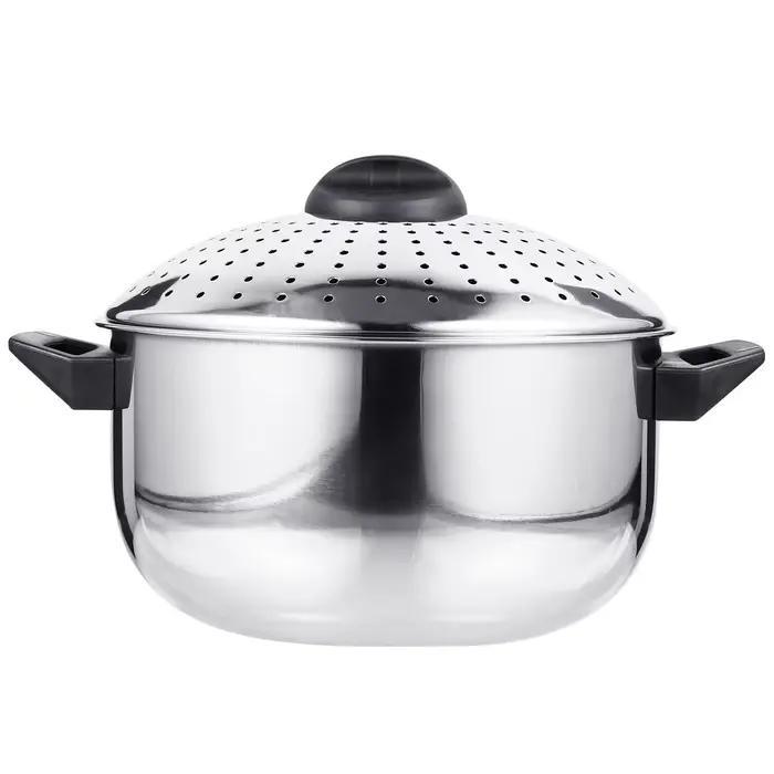 Marmite de cuisson de nouilles en acier inoxydable 3L