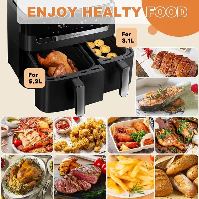 Ensemble de moules de friteuse à Air en Silicone