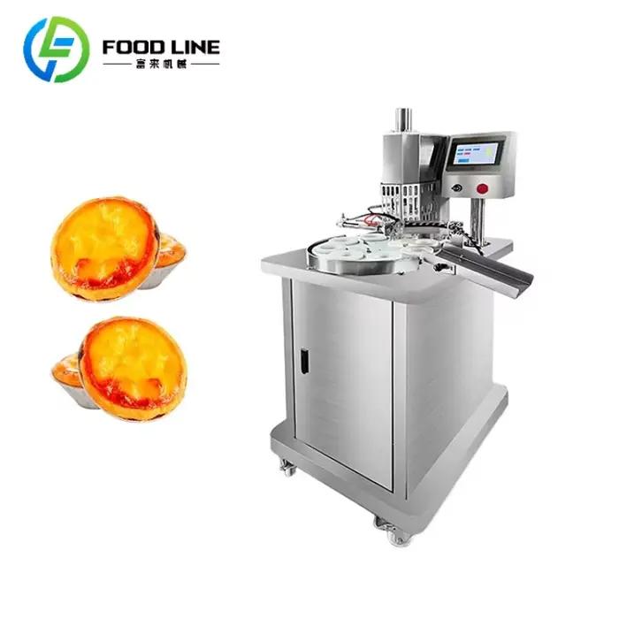 Presse à tarte automatique FL haute productivité pour boulangerie et usine alimentaire fabrication de tartes aux pommes et œufs occasions spéciales