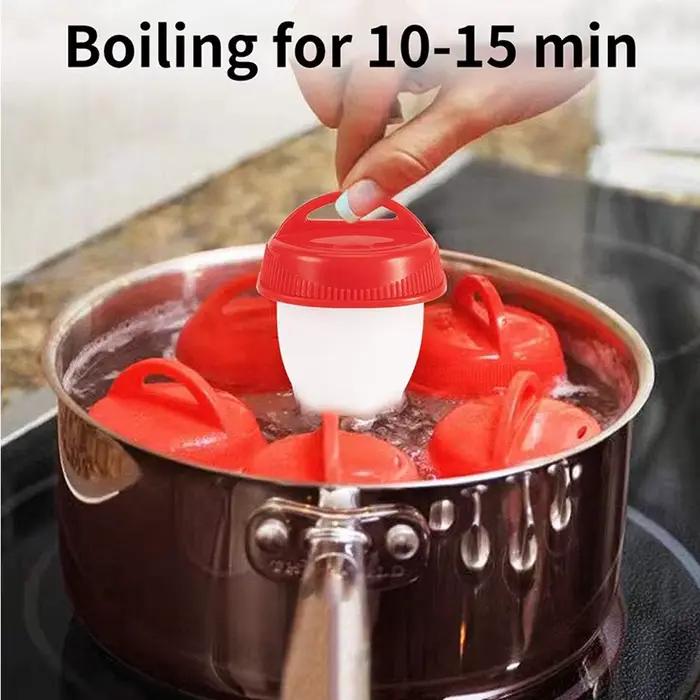 Cuiseur à œufs antiadhésif en Silicone
