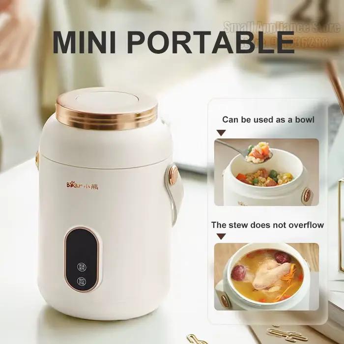 Ours cuiseur à riz électrique multifonctionnel Mini Pots offre antiadhésif cuisson maison et appareil de cuisine 220V