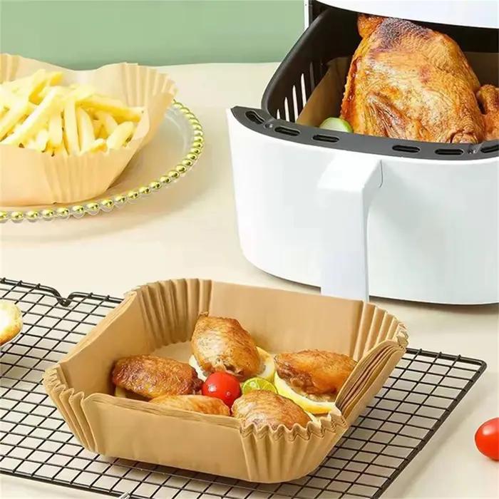 Papier antiadhésif pour friteuse à air pour poulet