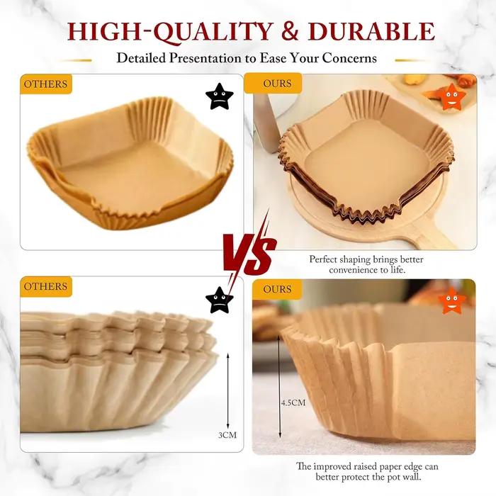 Papier de cuisson pour friteuse à air
