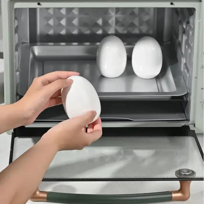 Cuiseur à vapeur pour œufs au micro-ondes