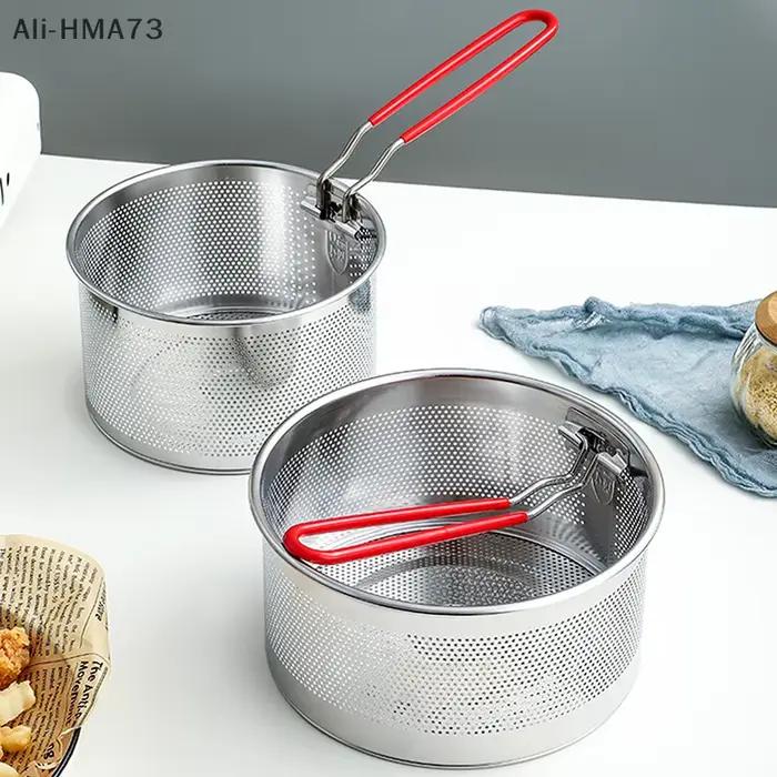 Panier en maille frite en acier inoxydable