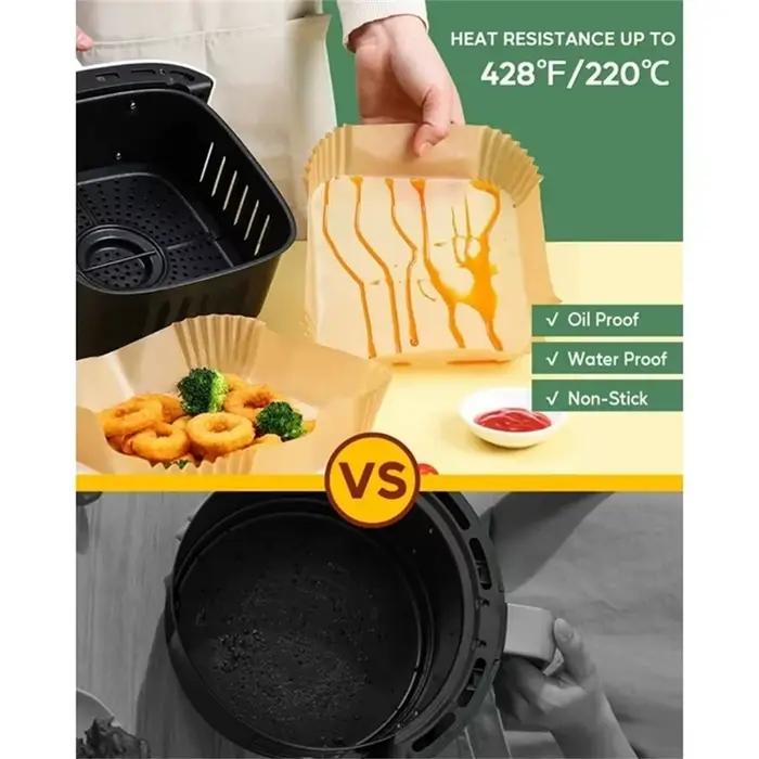 Papier antiadhésif pour friteuse à air pour poulet