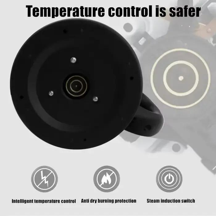 Théière électrique en acier inoxydable de qualité alimentaire 2L pour café thé et boissons chaudes à offrir pour occasions spéciales et réceptions familiales