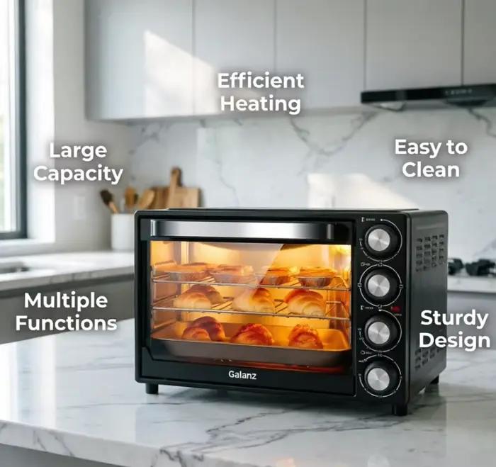 Four intégré à vapeur et à cuisson 220V