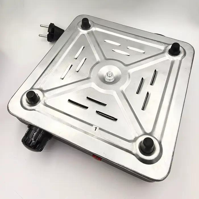 Plaque chauffante électrique compacte et portable 1000W à brûleur unique