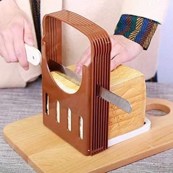 Coupe-pain pliable, support de trancheur de pain grillé