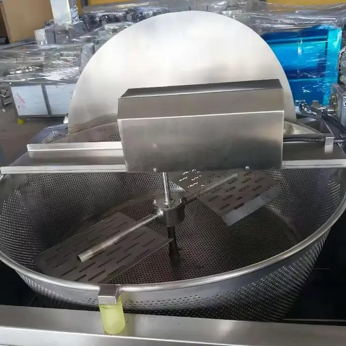 Friteuse à chips continue personnalisable pour poulet croustillant / Machine automatique de fabrication de tempura / Traitement des frites